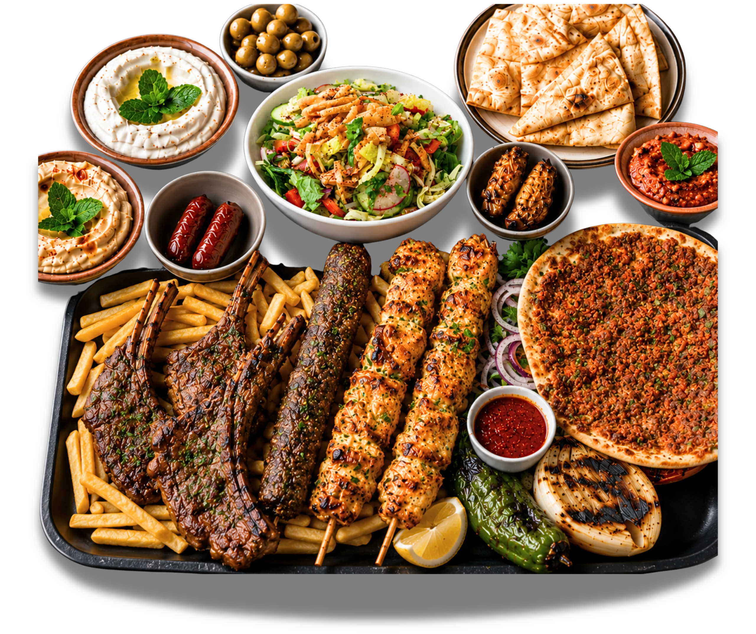El Lebano Lebanese Sharing Menu